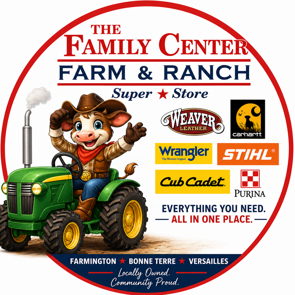 Dusty the Deal Cow